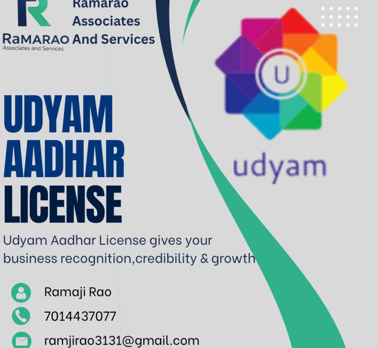 Udyam Aadhar License