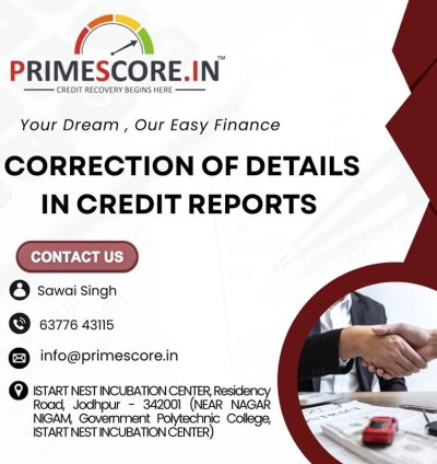 Correction of Details in Credit Reports