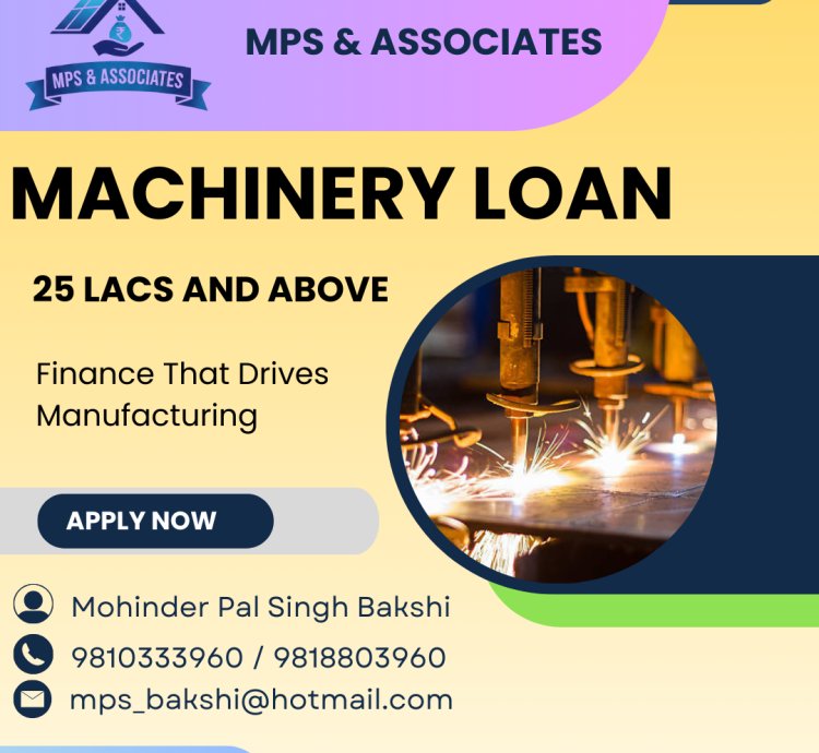 Machinery Loan